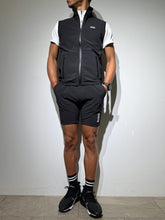 画像をギャラリービューアに読み込む, ハーフジップ 半袖モックネック カットソー ZIP LOGO/WHITE