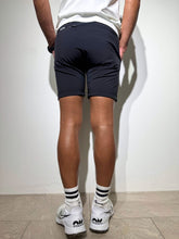 画像をギャラリービューアに読み込む, CODURA(R) NYLON 4WAY STRETCH ハーフパンツ FRONT BACK ZIP LOGO/DARK NAVY