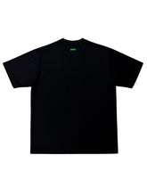 画像をギャラリービューアに読み込む, 【EXTRA SERIES】Tシャツ SLANTING LOGO/BLACK×NEON GREEN
