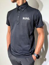 画像をギャラリービューアに読み込む, サイドメッシュ切替ポロシャツ FRONT LOGO/BLACK