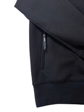 画像をギャラリービューアに読み込む, ライト ダブルニットフーディー FRONT 3D SHADOW LOGO/BLACK (UNISEX)