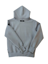 画像をギャラリービューアに読み込む, ライト ダブルニットフーディー SIDE 3D SHADOW LOGO/GRAY (UNISEX)