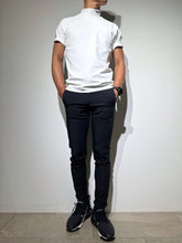 画像をギャラリービューアに読み込む, 半袖モックネック カットソー SIDE 3D LOGO/WHITE