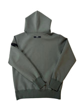 画像をギャラリービューアに読み込む, ライト ダブルニットフーディー SIDE 3D SHADOW LOGO/OLIVE GREEN (UNISEX)