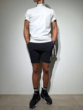 画像をギャラリービューアに読み込む, 半袖モックネック カットソー SIDE 3D LOGO/WHITE