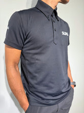 画像をギャラリービューアに読み込む, サイドメッシュ切替ポロシャツ FRONT LOGO/BLACK