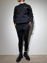 画像をギャラリービューアに読み込む, ライト ダブルニット リブパンツ/BLACK (UNISEX)