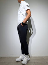 画像をギャラリービューアに読み込む, ハーフジップ カノコ半袖モックネック 3D LOGO/WHITE