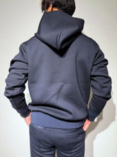 画像をギャラリービューアに読み込む, ライト ダブルニットフーディー/DARK NAVY (UNISEX)