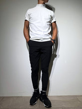 画像をギャラリービューアに読み込む, 半袖モックネック カットソー SIDE 3D LOGO/WHITE