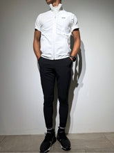 画像をギャラリービューアに読み込む, 半袖モックネック カットソー SIDE 3D LOGO/WHITE