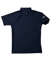 画像をギャラリービューアに読み込む, ハーフジップ 半袖モックネック カットソー ZIP LOGO/DARK NAVY