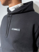 画像をギャラリービューアに読み込む, 【EXTRA SERIES】裏起毛フーディー SQUARE LOGO/BLACK (UNISEX)