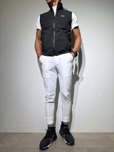 画像をギャラリービューアに読み込む, 半袖モックネック カットソー SIDE 3D LOGO/WHITE