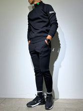 이미지를 갤러리 뷰어에 로드 , SLDO. × AddElm 裏起毛ストレッチハイネックロングスリーブTシャツ / NEON GREEN LOGO (UNISEX)