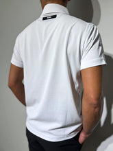 画像をギャラリービューアに読み込む, サイドメッシュ切替ポロシャツ FRONT LOGO/WHITE