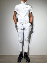 画像をギャラリービューアに読み込む, 半袖モックネック カットソー SIDE 3D LOGO/WHITE