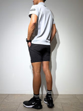 이미지를 갤러리 뷰어에 로드 , CODURA(R) NYLON 4WAY STRETCH ハーフパンツ FRONT BACK ZIP LOGO/MATTE BLACK