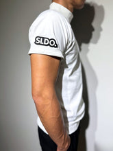 画像をギャラリービューアに読み込む, 半袖モックネック カットソー SIDE 3D LOGO/WHITE