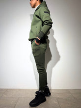 画像をギャラリービューアに読み込む, ライト ダブルニット リブパンツ/DARK MOSS GREEN (UNISEX)
