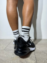 이미지를 갤러리 뷰어에 로드 , BACK LOGO ミドルソックス/WHITE(MENS)