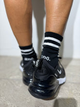 画像をギャラリービューアに読み込む, BACK LOGO ミドルソックス/BLACK(MENS)