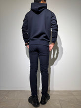 画像をギャラリービューアに読み込む, 裏起毛プライムフレックス サテンラインパンツ/DARK NAVY