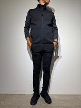 画像をギャラリービューアに読み込む, 裏起毛プライムフレックス サテンラインパンツ/BLACK