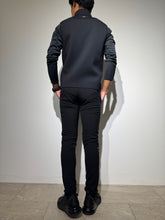 画像をギャラリービューアに読み込む, 裏起毛プライムフレックス サテンラインパンツ/BLACK