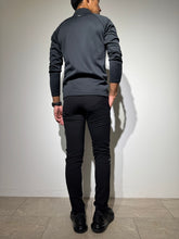 画像をギャラリービューアに読み込む, NEW STD裏起毛ストレッチハイネックロングスリーブTシャツ/BLACK (UNISEX)