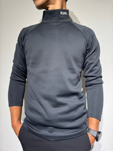 画像をギャラリービューアに読み込む, NEW STD裏起毛ストレッチハイネックロングスリーブTシャツ/BLACK (UNISEX)