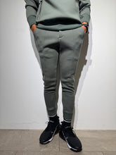 画像をギャラリービューアに読み込む, ライト ダブルニット リブパンツ/OLIVE GREEN (UNISEX)