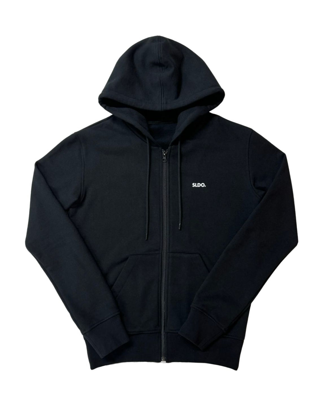 EXCLUSIVE】スウェット ジップフーディー/BLACK (UNISEX) – SLDO