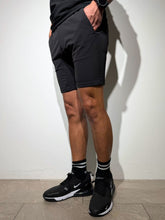 画像をギャラリービューアに読み込む, シェルタリングドライピケ 4WAY STRETCH ハーフパンツ  BACK LOGO/MATTE BLACK
