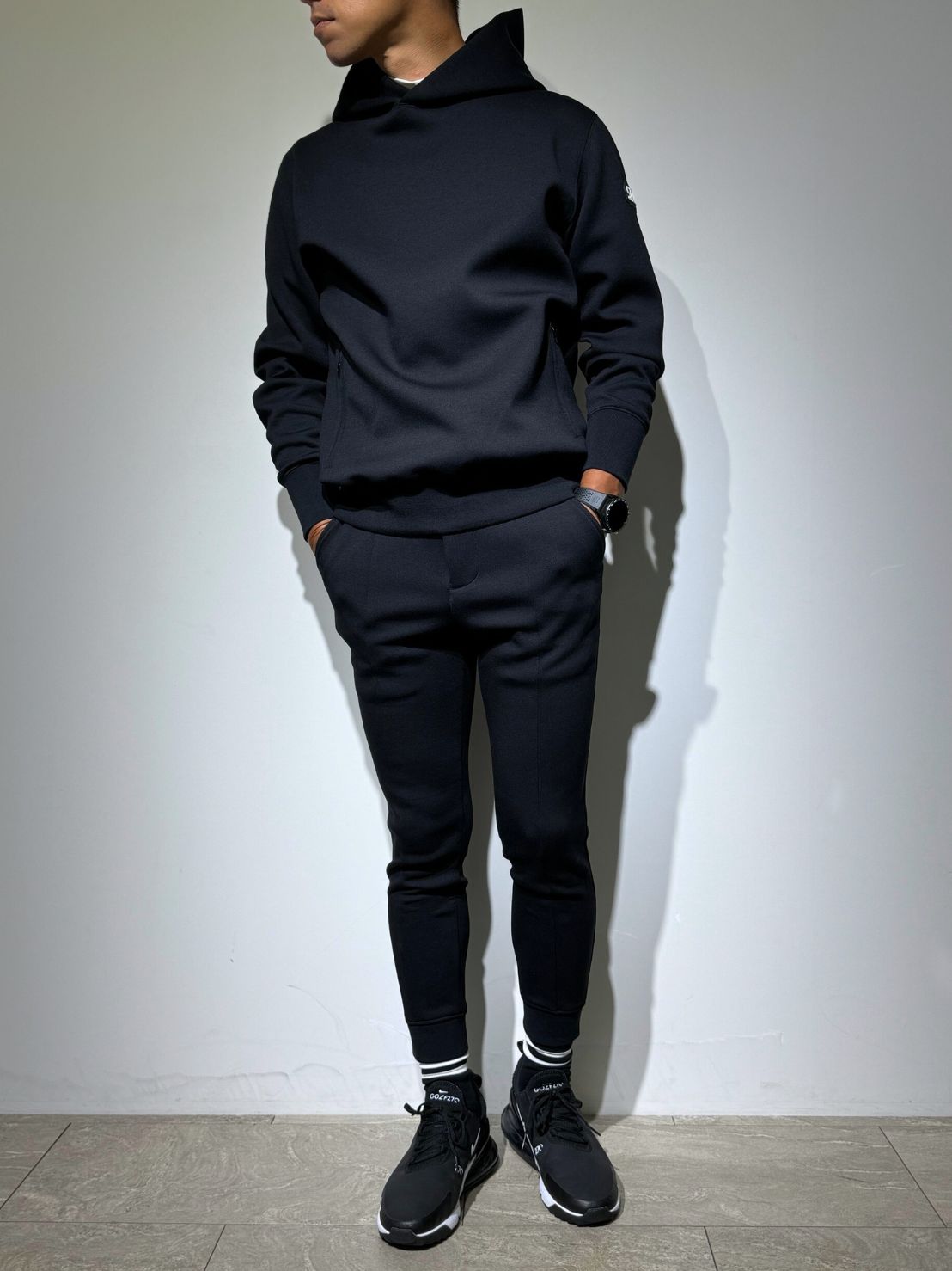新品未開封完売品 SLDO ライトダブルニットフーディー ライト ダブルニットフーディー/BLACK (UNISEX) – SLDO.