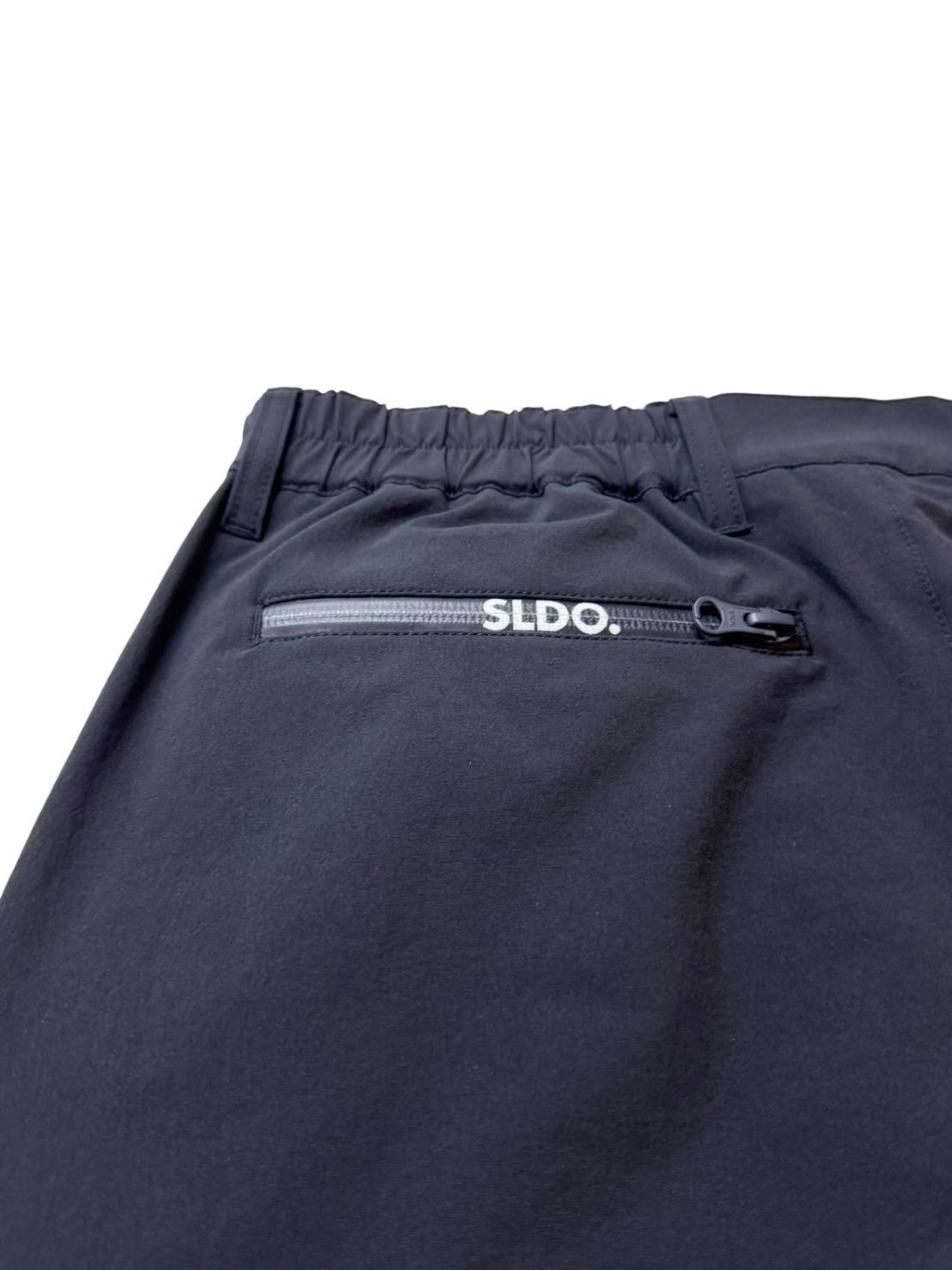 【美品】SLDO. CODURA(R) ストレッチサイド切替ハーフパンツ（XL） CODURA(R) NYLON 4WAY STRETCH ハーフパンツ FRONT BACK ZIP
