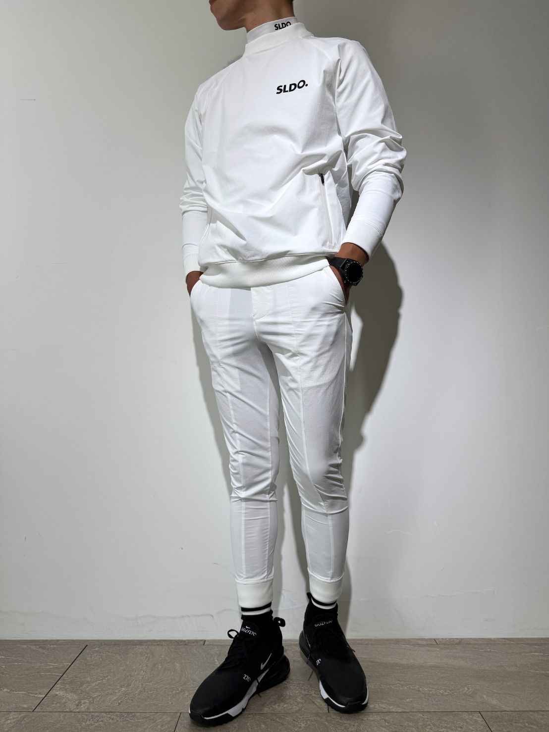 NEW STD CORDURA(R) NYLON SLDO. 4WAY STRETCH プルオーバー/WHITE