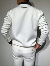 이미지를 갤러리 뷰어에 로드 , ライト ダブルニットプルオーバー 3D SHADOW LOGO/WHITE (UNISEX)
