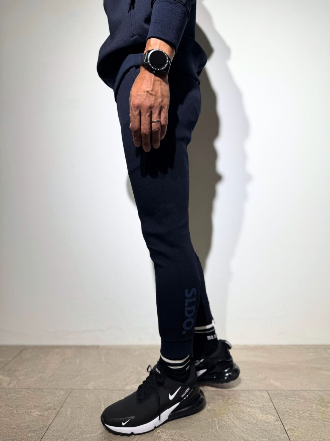 SLDO ライト ダブルニット リブパンツ/DARK NAVY ライト ダブルニット リブパンツ/DARK NAVY (UNISEX) – SLDO.