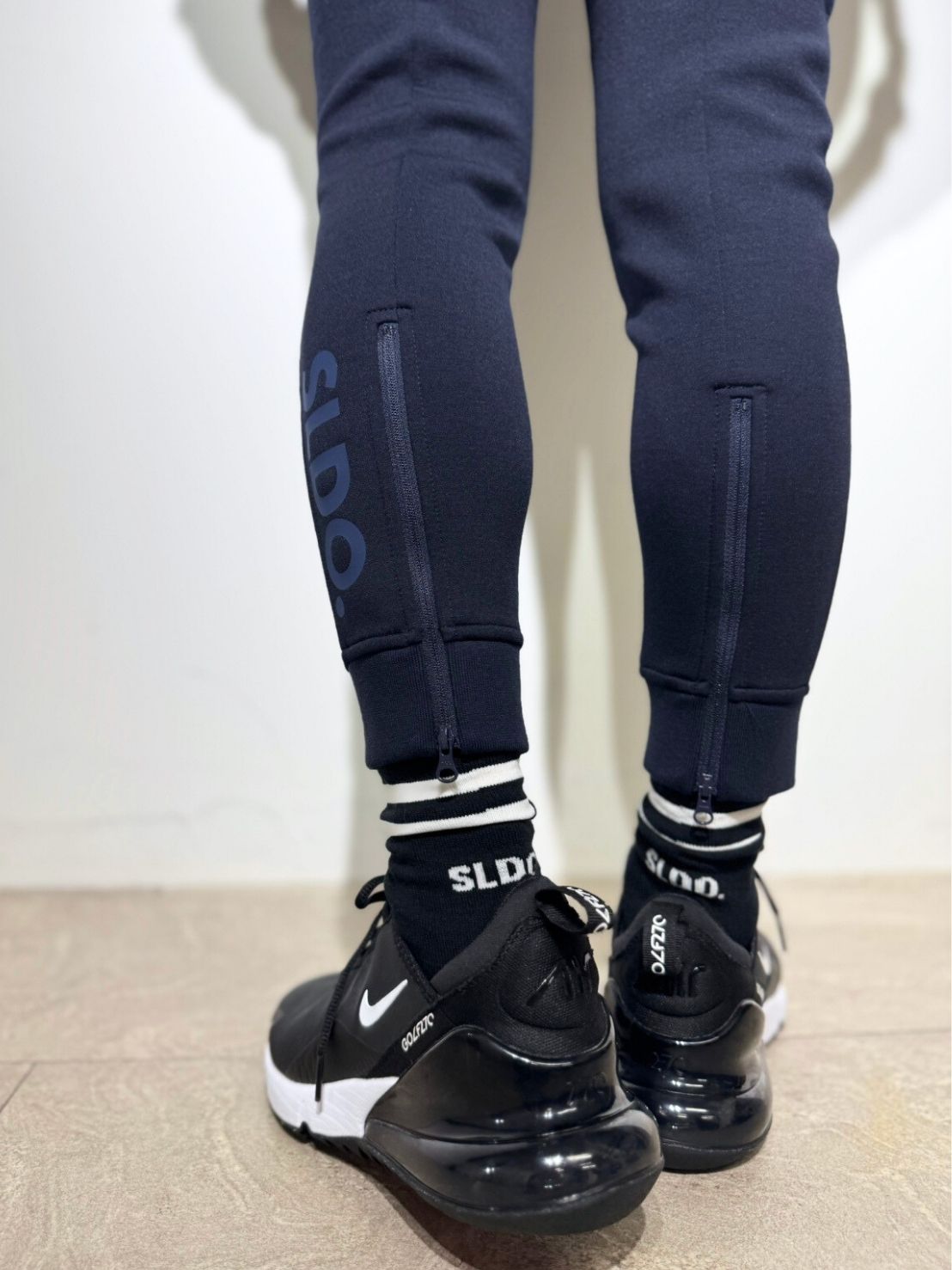 SLDO ライト ダブルニット リブパンツ/DARK NAVY ライト ダブルニット リブパンツ/DARK NAVY (UNISEX) – SLDO.