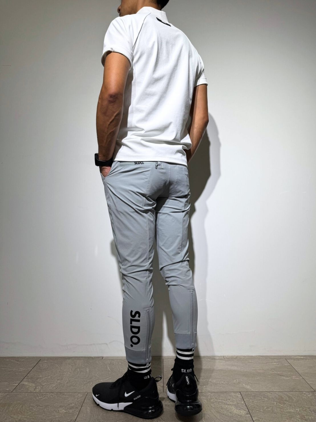 NEW STD CORDURA(R) NYLON SLDO. 4WAY STRETCH リブパンツ/ICE GRAY