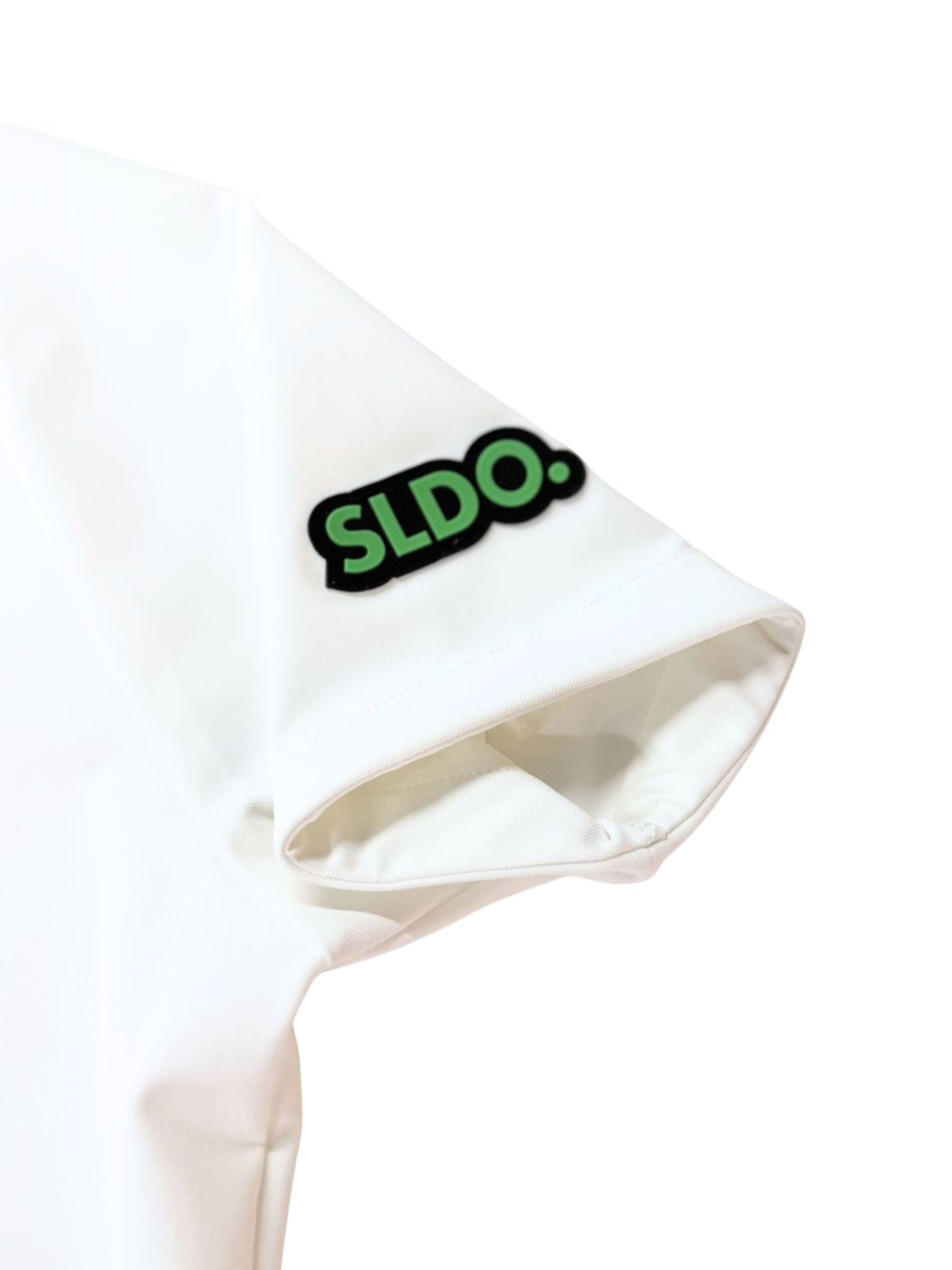 半袖モックネック カットソー シェルタリングドライ NEON GREEN LOGO