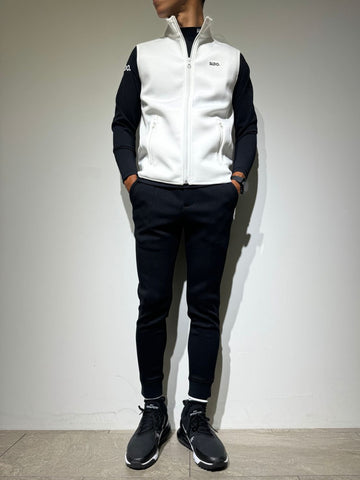 ライト ダブルニット リブパンツ/BLACK (UNISEX) – SLDO