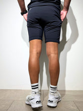 画像をギャラリービューアに読み込む, シェルタリングドライピケ 4WAY STRETCH ハーフパンツ BACK LOGO/DARK NAVY
