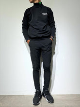 이미지를 갤러리 뷰어에 로드 , NEW STDダブルクロスストレッチプルオーバー BLACK (UNISEX)
