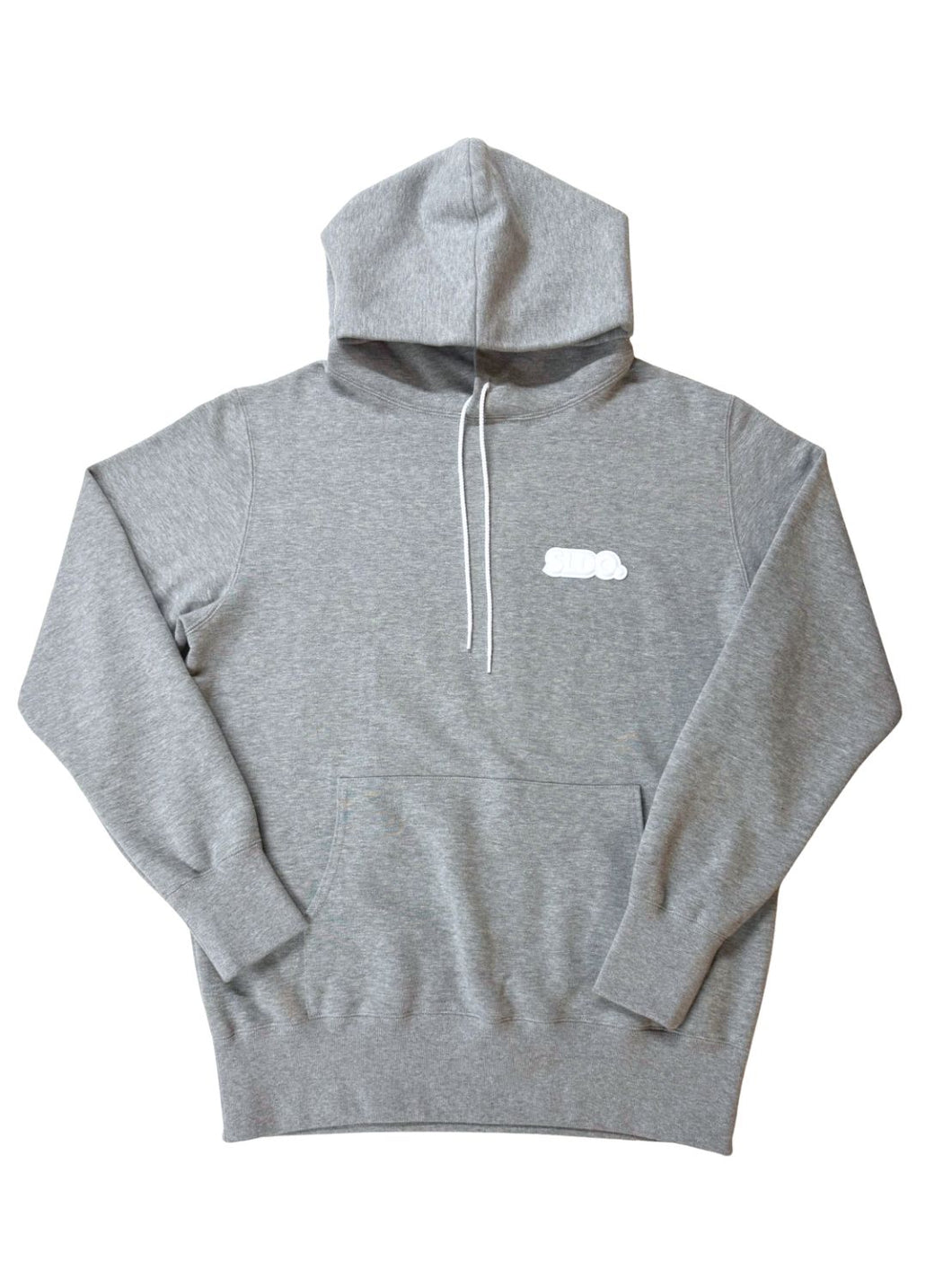 【EXTRA SERIES】3D BRIGHT LOGO 裏起毛フーディー/GRAY (UNISEX)