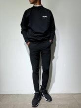 이미지를 갤러리 뷰어에 로드 , NEW STDダブルクロスストレッチプルオーバー BLACK (UNISEX)
