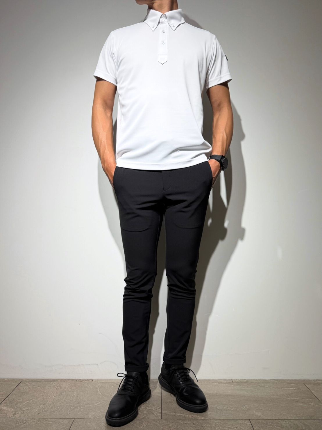 シェルタリングドライピケ 4WAY STRETCH パンツ/BLACK (UNISEX) – SLDO.