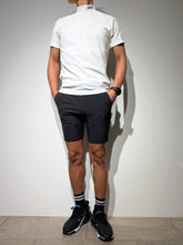 画像をギャラリービューアに読み込む, シェルタリングドライピケ 4WAY STRETCH ハーフパンツ  BACK LOGO/MATTE BLACK
