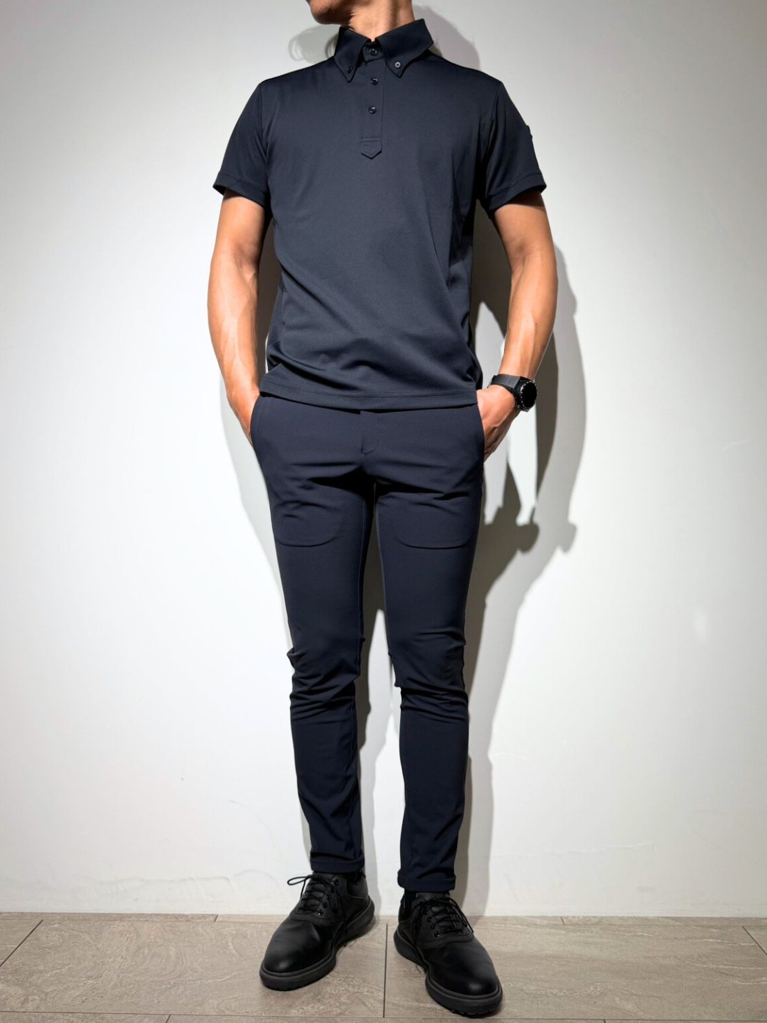 SLODシェルタリングドライピケ4WAYストレッチパンツ シェルタリングドライピケ 4WAY STRETCH パンツ/DARK NAVY (UNISEX